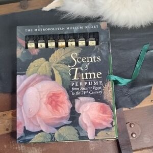 Vintage Scents of Time Coffee Table Book - Pink, Green, Black